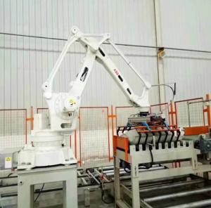 Wholesale Automatic Robot Palletizer System Bag Palletizer Machine 25 Kg from china suppliers
