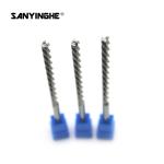 3 Flute Tungsten Carbide CNC Aluminium Cutting Tools Thread Cutting End Mill