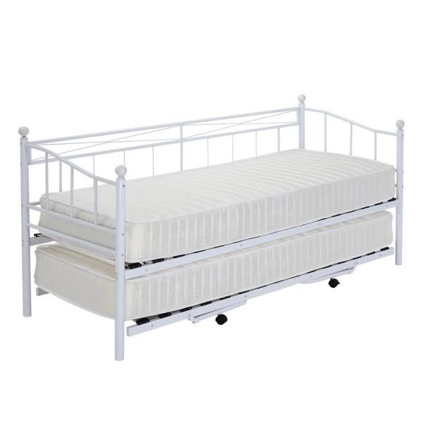 Buy cheap Multifunctional Wrought Iron Daybed Frame Twin Size Eco Friendly Finish from wholesalers