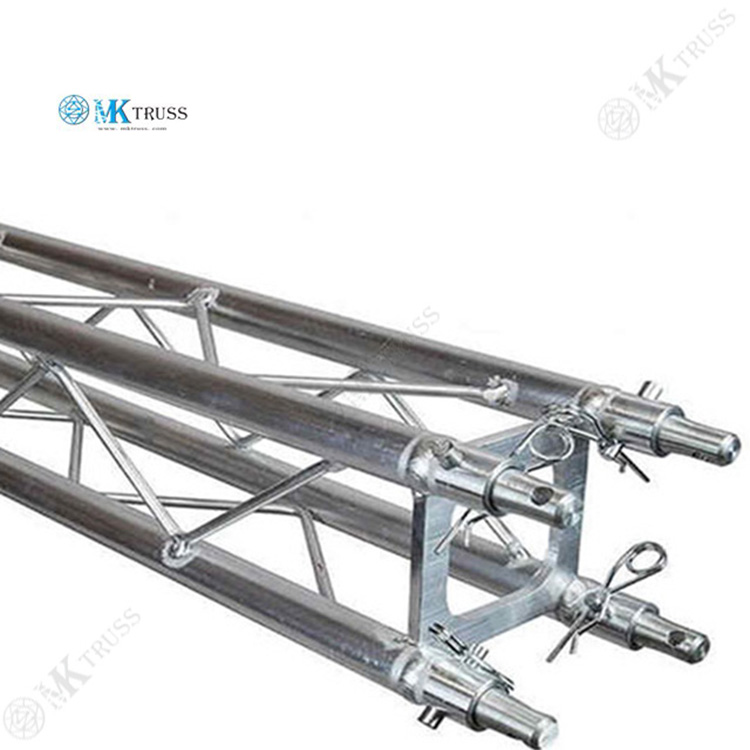 Customized 100*100*1500mm Silver Aluminum Lighting Lift Stage Truss System for Events