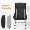 Buy cheap Outdoor Hiking Traveling Aluminium Lightweight Back Mesh Portable Folding Camping Moon Chair from wholesalers