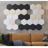Buy cheap 12 Pack 9mm Wall Felt Polyester Hexagonal Acoustic Panels Decorative Soft from wholesalers