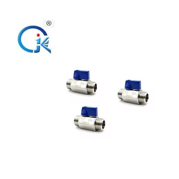 Buy cheap 316 Stainless Steel Angle Valve OEM Mini Male Female Ball Valve from wholesalers