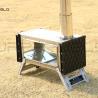 Buy cheap Outdoor Heating Stove Portable Wood Charcoal Folding Stove 304 Stainless Steel for Camping from wholesalers