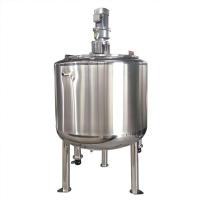 Buy cheap Stainless Steel Storage Tank With Mixer Preventing Precipitation 100~10000L Food product