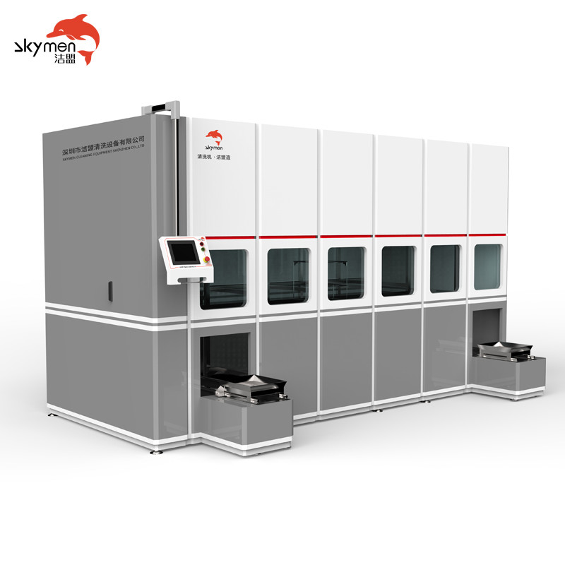 Three Chamber Automatic Ultrasonic Cleaning Machine