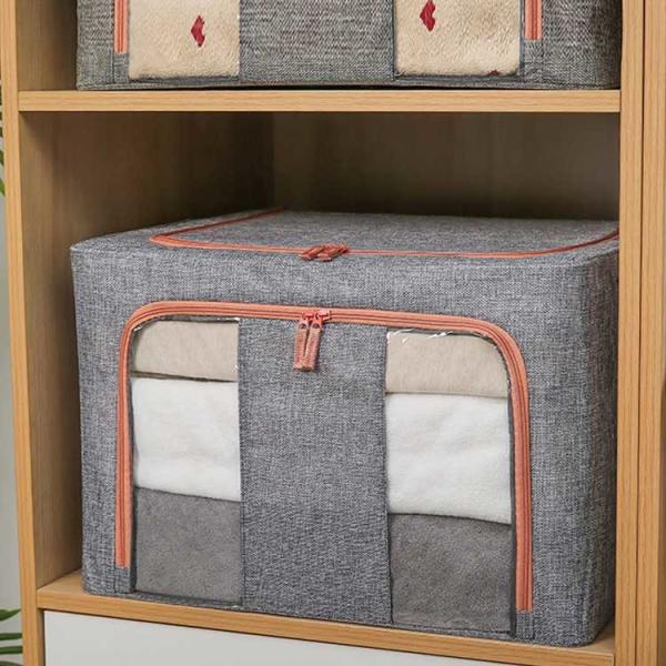 Buy cheap Fabric Thickened Folding Cloth Storage Boxes Odorless Weight 550g Space Saving from wholesalers