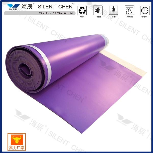 Buy cheap High Density Purple IXPE 2mm Roll Of Underlay For Laminate Flooring from wholesalers