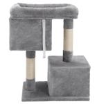 Attractive Inexpensive Songmics Cat Tree Sisal Covered Light Grey Free
