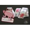 Buy cheap Die Cast Brain Trust Custom Metal Medallions Spray Light Red Color from wholesalers