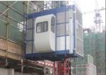1000kg Twin Cage Construction Hoist Elevator for Building Material