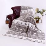 Portable Printed Flannel Blanket Super Soft Easy Washing