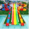 Buy cheap SGS Certified Super Open Spiral Slide Tube For Water Theme Park Anti Static from wholesalers