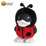 Custom OEM Vinyl Money Saving Box For Kids Cute Yellow Design 3D PVC Moneybox