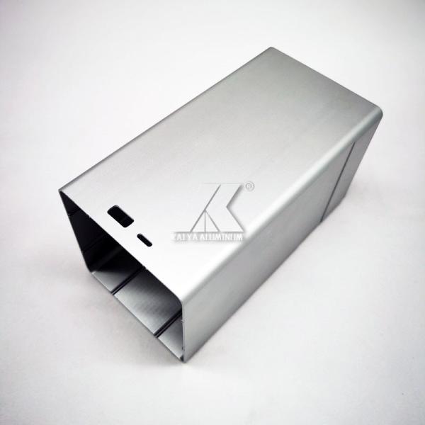 Buy cheap Lighting Fixture CNC Aluminum Housing Profile Square Shape Rounded Angle from wholesalers