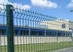 Pvc Coated Green Clolor 3d Bending Curved Triangle Fence 3.5mm