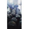 Buy cheap Black Pneumatic Forklift Spare Parts Rubber Wheel Web Type Solid Tyre Tear Resistance from wholesalers