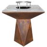 Buy cheap Pre Rusted Corten Steel Fire Pit For BBQ Outdoor Cooking from wholesalers