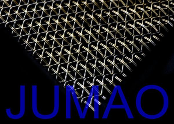 Buy cheap Stainless Steel Waved Architectural Metal Fabric For Exterior Wall Facades from wholesalers