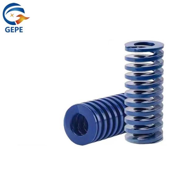 Buy cheap Blue Die Springs 65mn Strong Compression Hardware Flat Wire Spring from wholesalers
