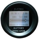 Buy cheap 100V100A Round Coulometer lithium LiFePO4 battery real capacity LCD electric from wholesalers