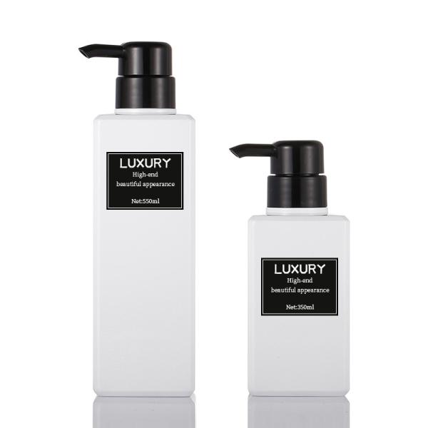 Buy cheap airless Cosmetic Lotion Bottle , screen printing White Lotion Bottle With Pump from wholesalers