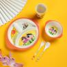 Buy cheap Non Toxic Durable 100% Melamine or Bamboo Fibre Tableware Sets Dishwasher Safe from wholesalers