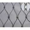 Buy cheap 7*7 / 7*19 Stainless Steel Architectural Mesh , Ferruled Stainless Steel Rope Mesh from wholesalers