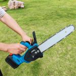 8 10 Inch Cordless Portable Mini Electric Chainsaw Rechargeable Lithium Battery