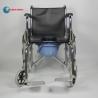 Buy cheap Multifunctional Customization Folding Steel Wheelchair 2 In 1 Commode Chair from wholesalers