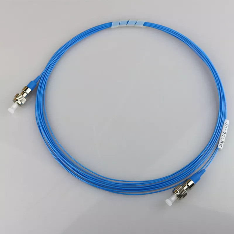 Polarization Maintaining Fiber Optical Patch Cord 780nm FC APC Connector High Stability