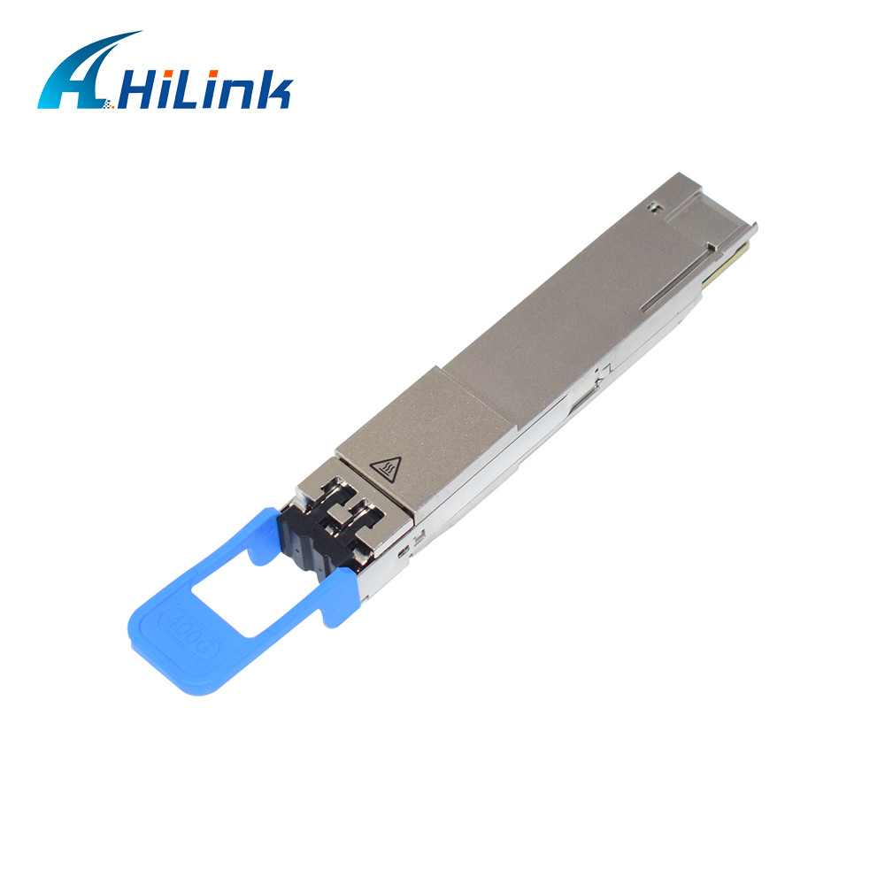 SMF Fiber Optic Transceiver Module QSFP DD 400G LR4 10KM with FEC DDM Duplex LC