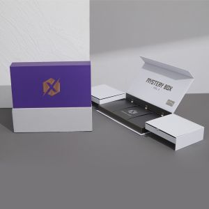 Buy cheap Complex Structural Rigid Composite Packaging Custom Slide Drawer Box Packaging product