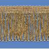 Buy cheap Fashion shiny wholesale custom rayon bullion fringe tassel trimming for home decoration from wholesalers