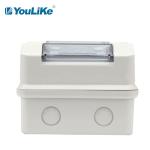 8 Way MCB Outdoor Junction Box Waterproof IP65 For Circuit Breaker