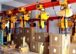 ISO9001 500lb 1000lb Electric Chain Block With Fixed Hook Suspension