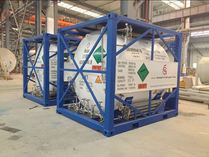 SA-240M 304 LNG T14 Iso Tank Container 24800 Liters LR BV CCS