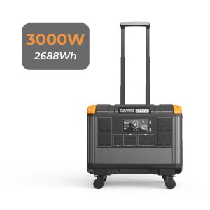 Buy cheap Portable Power Bank Solar Generator LiFePO4 Battery Powerstation 3000 Watt product