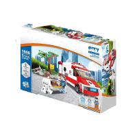 Buy cheap Lightweight Building Blocks Educational Toys City Logistic Medical Rescue product