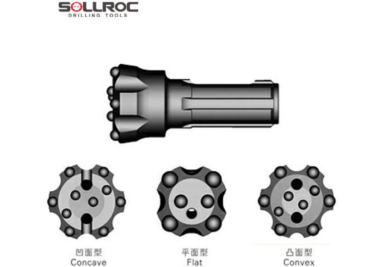 QL Series Full Size High Air Pressure DTH Drill Bits For Water Well Drilling