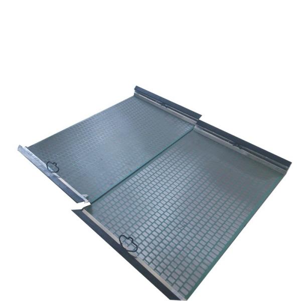 Buy cheap Oilfield Brandt Hook Strip Flat Shale Shaker Screen Three Layers from wholesalers
