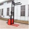 Buy cheap Automatic Ride On Pallet Stacker AC Motor 1500kg Customised Yellow Color from wholesalers