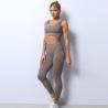 Buy cheap Ultra Leisure Seamless Yoga Sets Perspiration Slipfree Waist Peach Seamless Gym Set from wholesalers