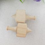 45x 35mm Polished Wooden Balance Toy Wooden Spinning Top