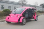 Legal Driving 4 Person Golf Cart , 48V Battery Operated Golf Buggies With Seat
