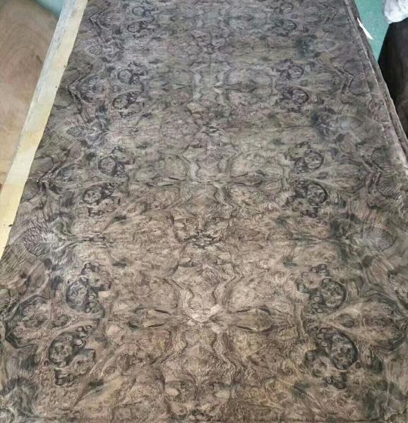 Buy cheap Walnut Burl Paper Backed Veneer | Paper Backed Walnut Burr Veneer Sheets from wholesalers