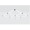 Buy cheap 3000K / 4000k Linear Led Pendant Light SMD 2835 High Lumen For Supermarket from wholesalers