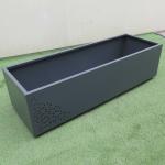 L1500xW400xH450mm Large Galvanized Flower Pots For Backyard