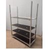 Buy cheap Steel Wheeled Garden Plant Pot Trolley , 500kgs H1900mm Flower Pot Shelf from wholesalers