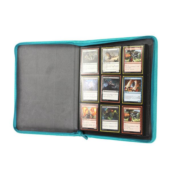 Buy cheap Pokemon Playing Trading Card Binder Pu Leather 18 Pockets With Zipper from wholesalers